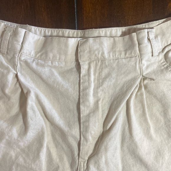 Shein Shorts Linen Size L High Waist - Picture 2 of 7